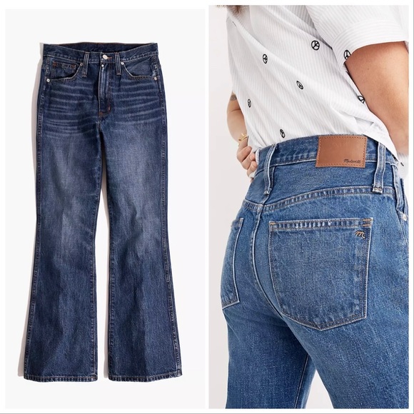 Madewell Denim - Madewell Flea market Flare 30 Tall